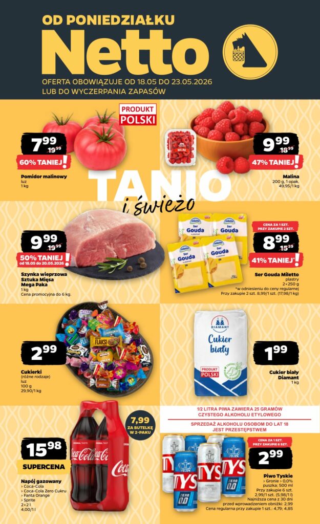 Gazetka promocyjna Netto ważna od 18.05 do 23.05.2026 Oferta