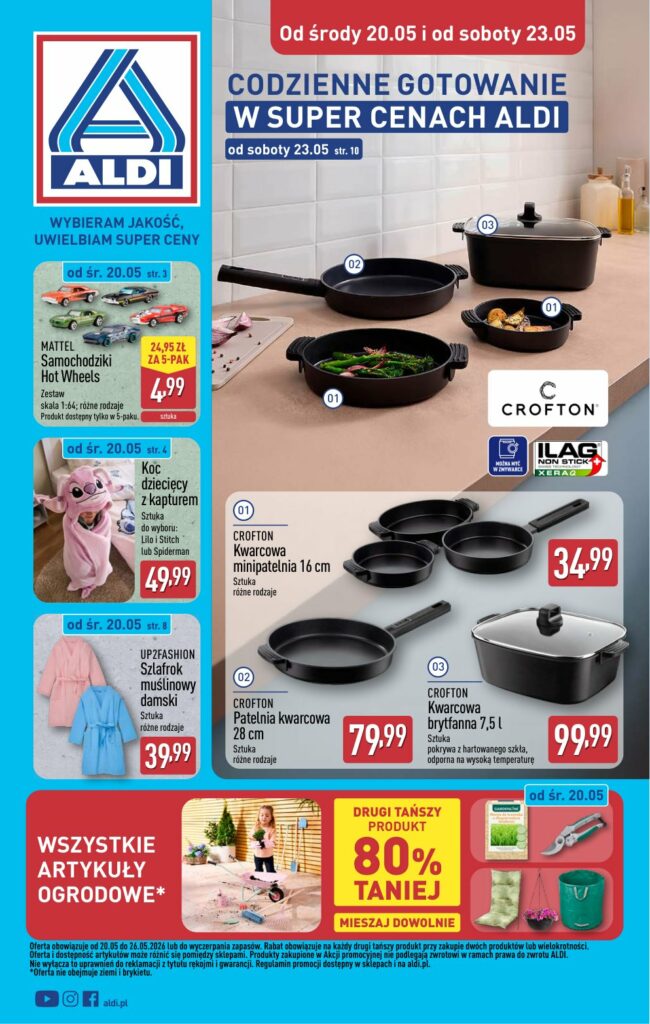Gazetka promocyjna Aldi ważna od 20.05 do 26.05.2026