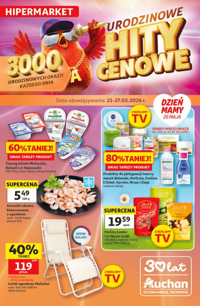 Gazetka promocyjna Auchan ważna od 21.05 do 27.05