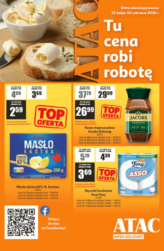 Gazetka promocyjna Auchan ważna 21 maja do 10 czerwca 2026
