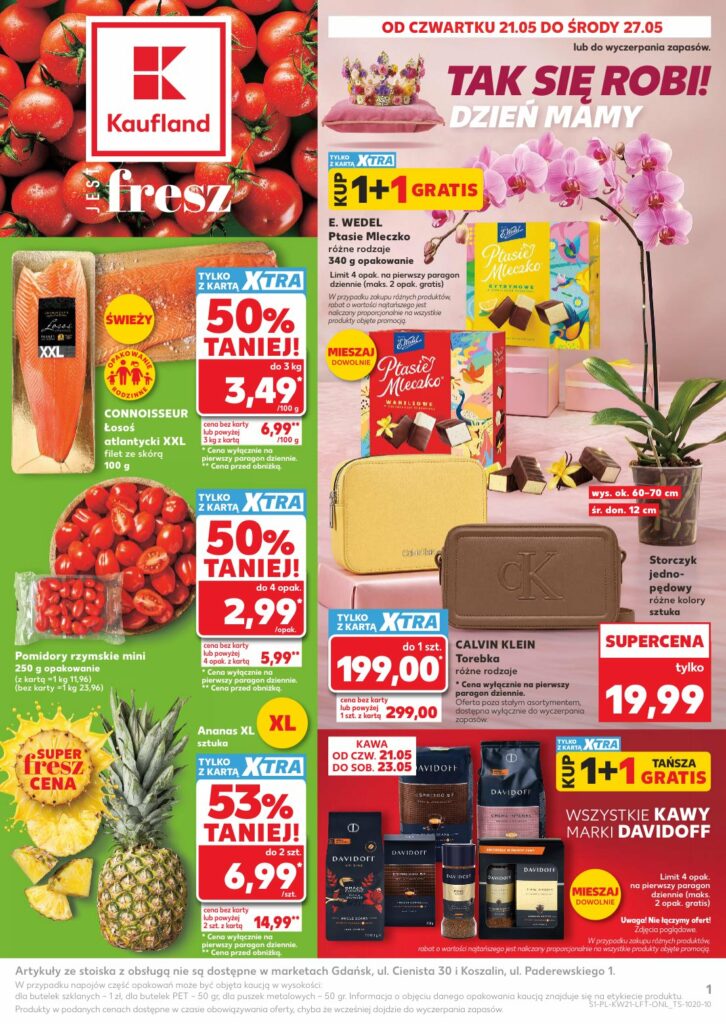 Gazetka promocyjna Kaufland ważna od 21.05 do 27.05
