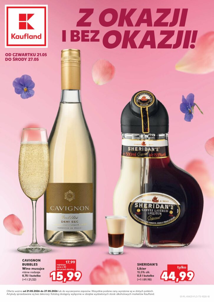 Gazetka promocyjna Kaufland ważna od 21.05 do 27.05 Oferta