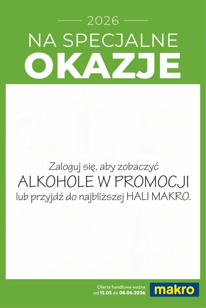 Gazetka promocyjna Makro ważna brak dat