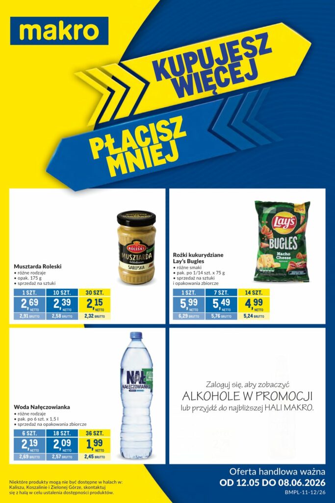 Gazetka promocyjna Makro ważna od 12.05 do 08.06.2026