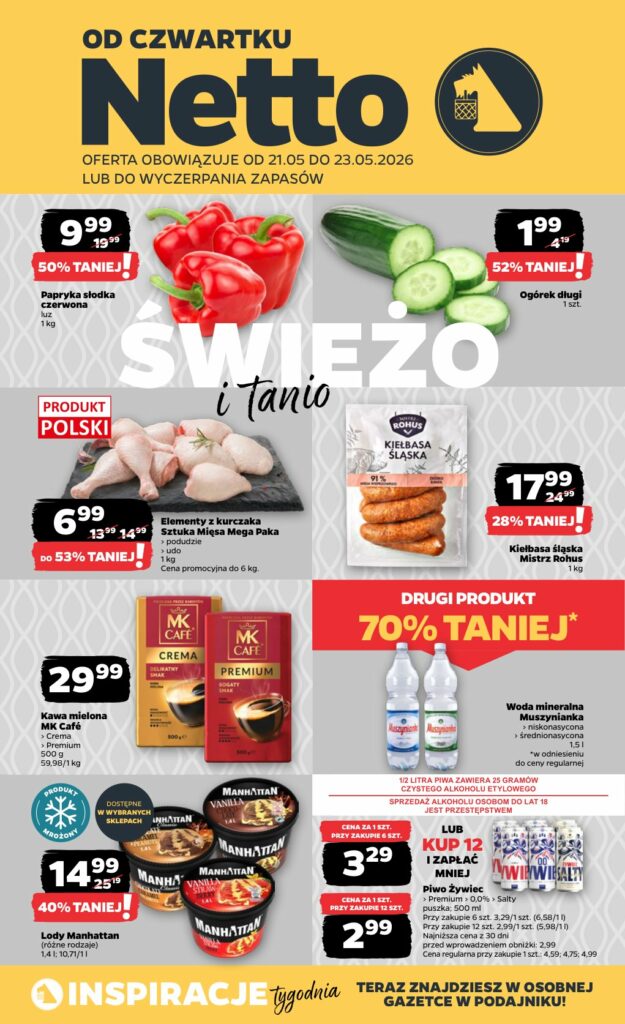 Gazetka promocyjna Netto ważna od 21.05 do 23.05.2026