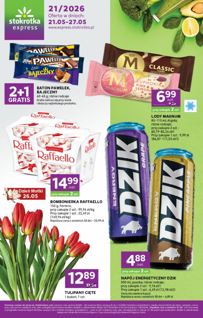 Gazetka promocyjna Stokrotka ważna 21.05-27.05
