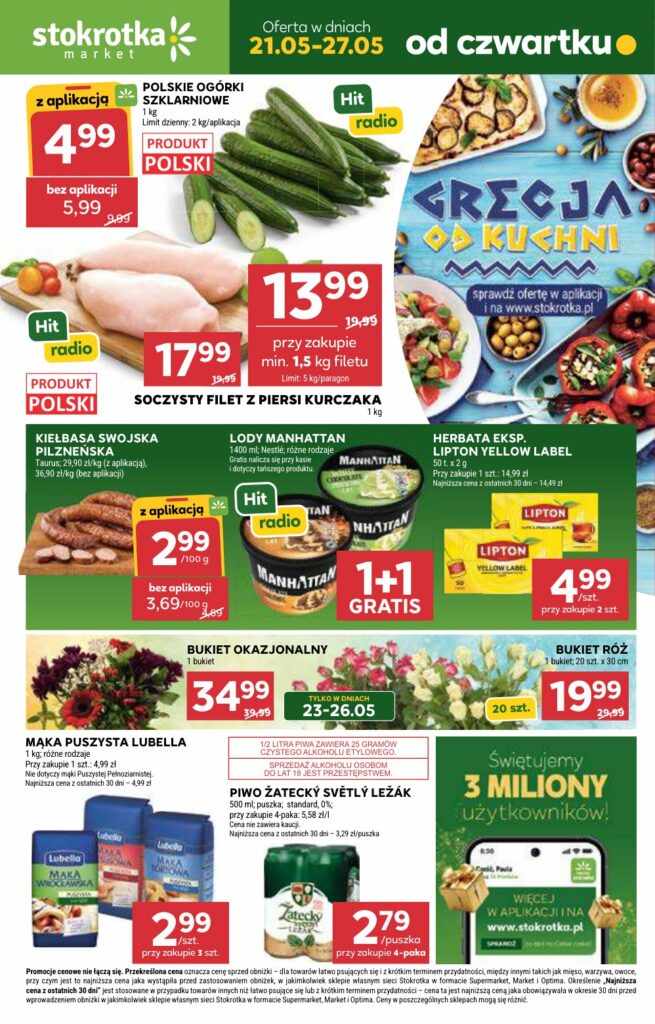 Gazetka promocyjna Stokrotka ważna 21.05-27.05 Oferta