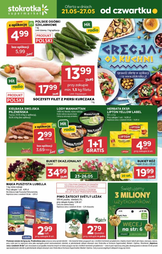 Gazetka promocyjna Stokrotka ważna od 21.05 do 27.05
