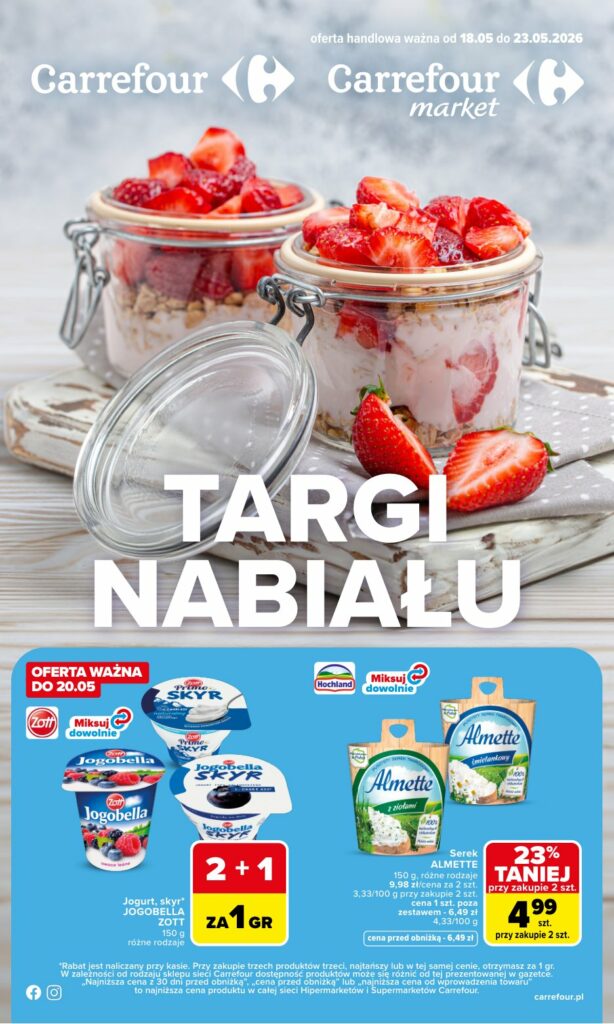 Gazetka promocyjna Carrefour ważna od 18.05 do 23.05.2026