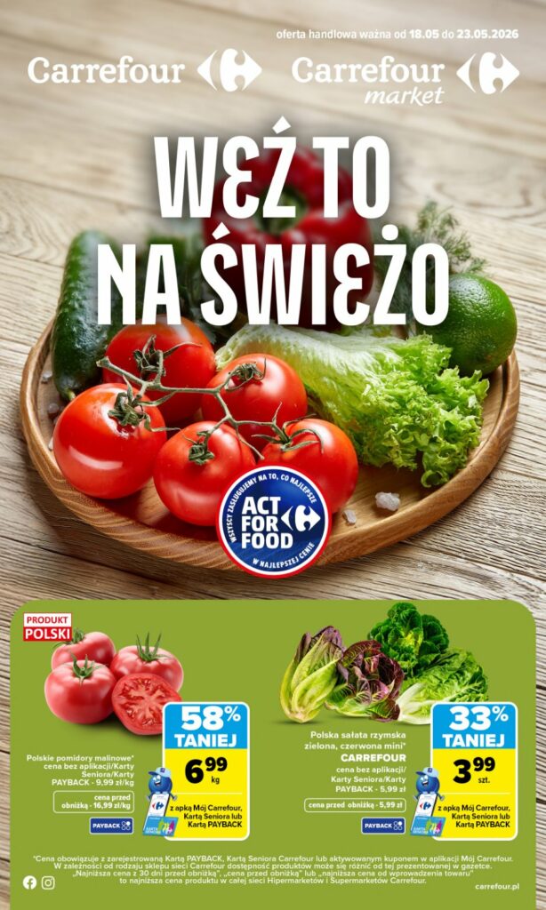 Gazetka promocyjna Carrefour ważna 18.05 do 23.05.2026