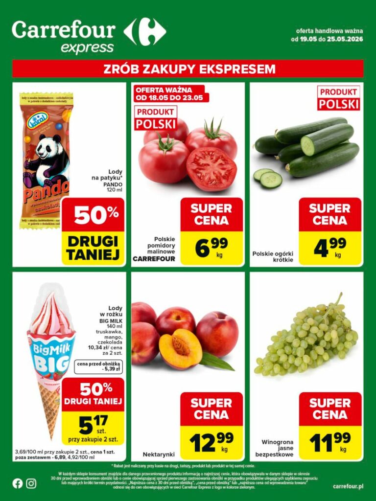 Gazetka promocyjna Carrefour ważna od 19.05 do 25.05.2026