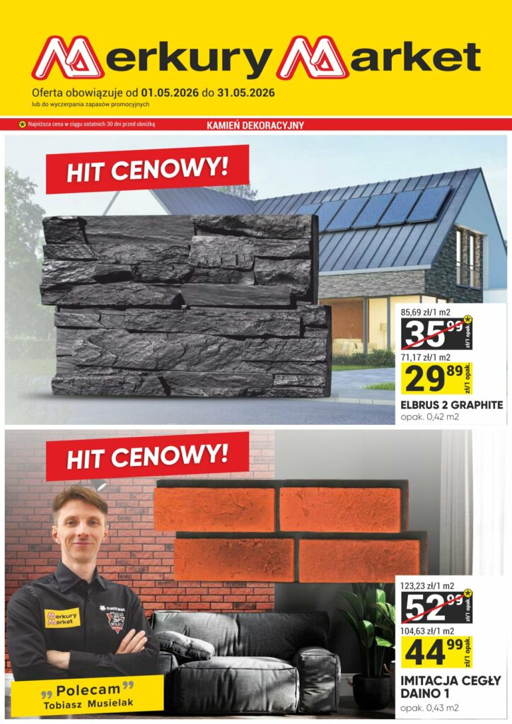 Gazetka promocyjna Merkurymarket ważna od 01.05.2026 do 31.05.2026
