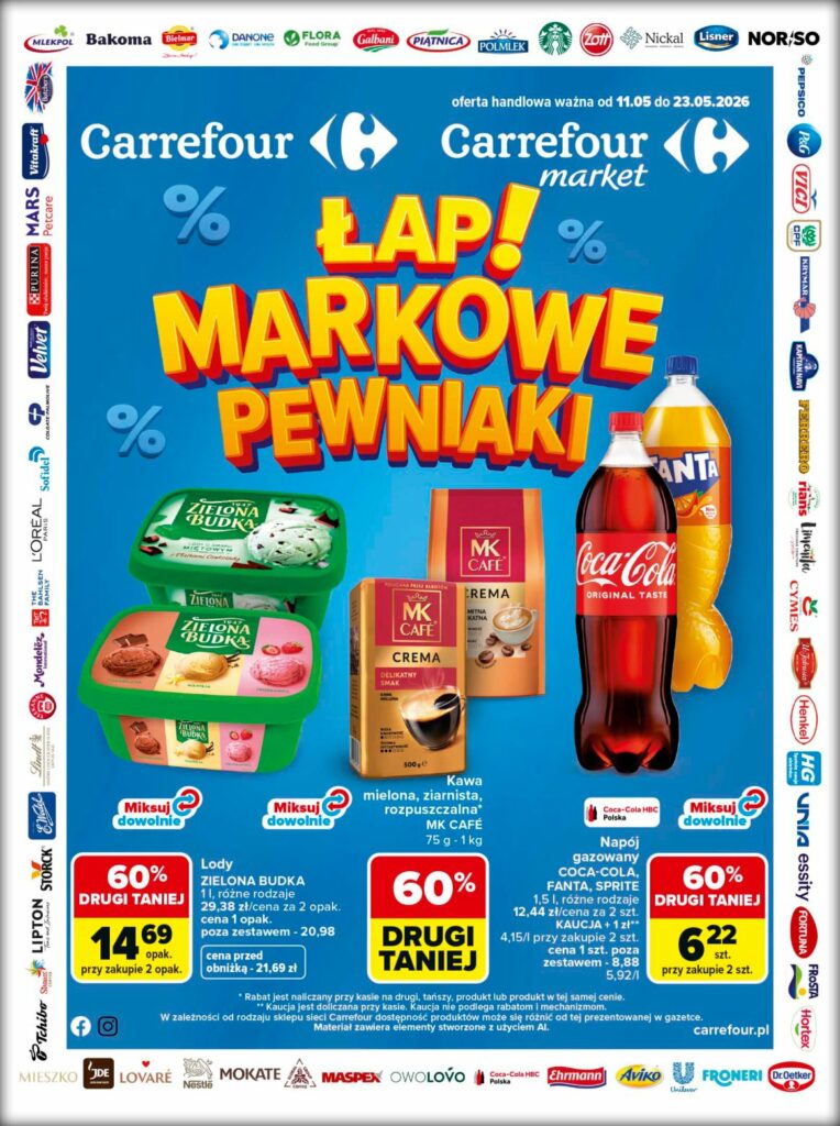 Gazetka promocyjna Carrefour ważna od 11.05 do 23.05.2026 Oferta