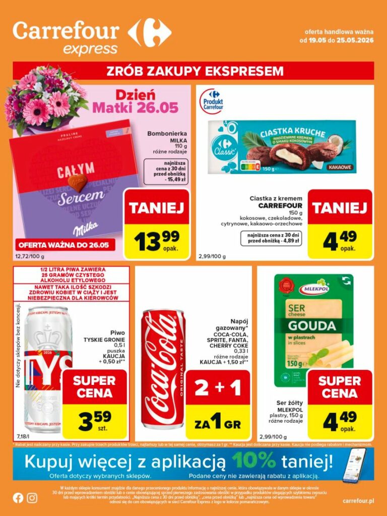 Gazetka promocyjna Carrefour ważna od 19.05 do 25.05.2026 Oferta
