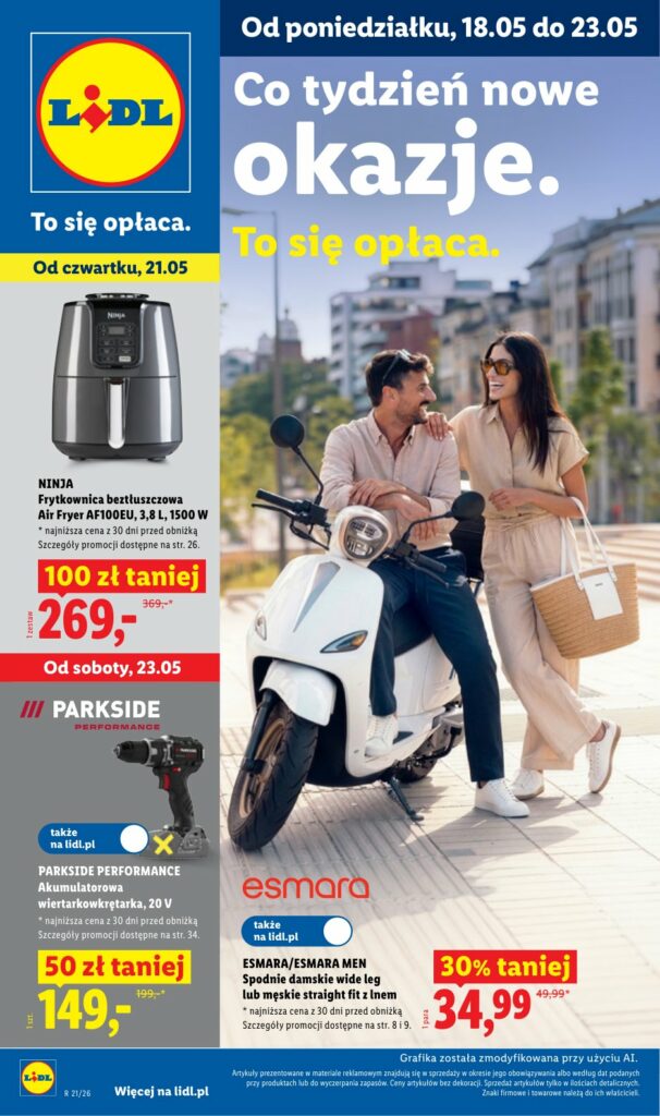 Gazetka promocyjna Lidl ważna od 18.05 do 23.05