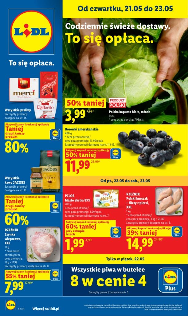 Gazetka promocyjna Lidl ważna od 21.05 do 23.05