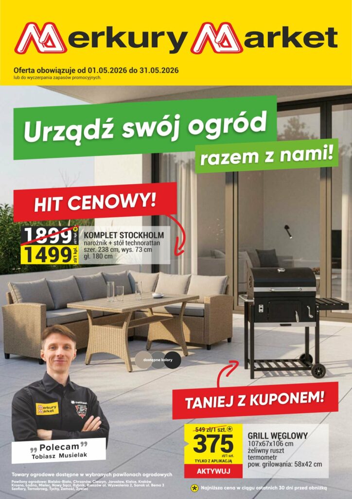 Gazetka promocyjna Merkurymarket ważna 01.05.2026 do 31.05.2026