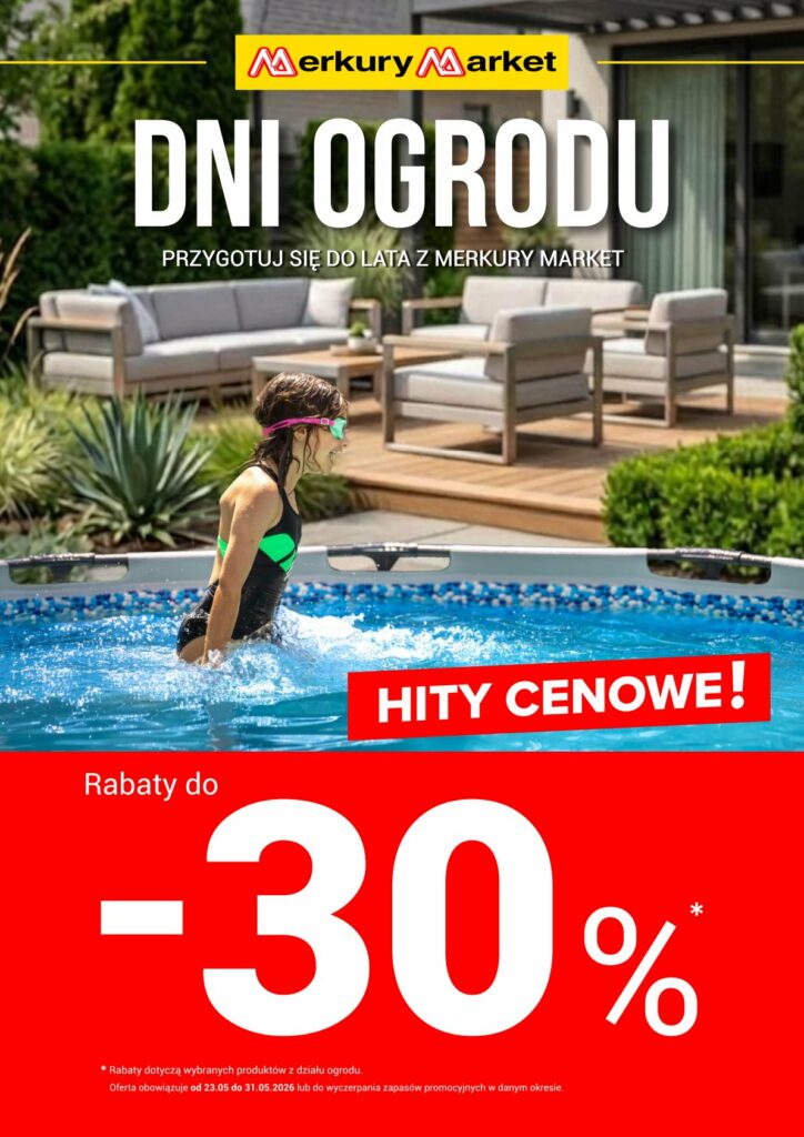 Gazetka promocyjna Merkurymarket ważna od 23.05 do 31.05.2026